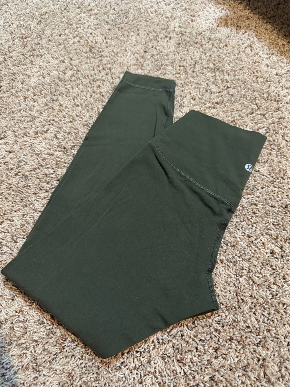 lululemon athletica High-Rise Leggings in Olive Green